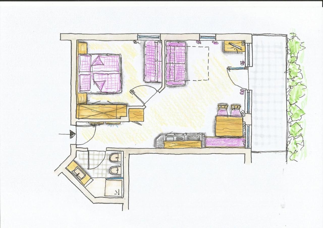 Residence Tantalus San Lorenzo di Sebato Εξωτερικό φωτογραφία